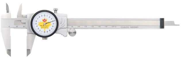 金屬殼帶表卡尺121