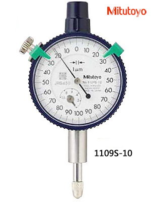 B0301-004-三豐-1109S-10小表盤(pán)百分表0-1（防震型，寶